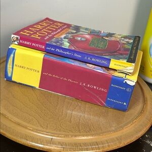 Harry Potter Philosophers Stone & Order of the Phoenix Raincoast Canada Lot READ